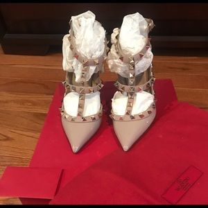 Valentino rock stud shoes